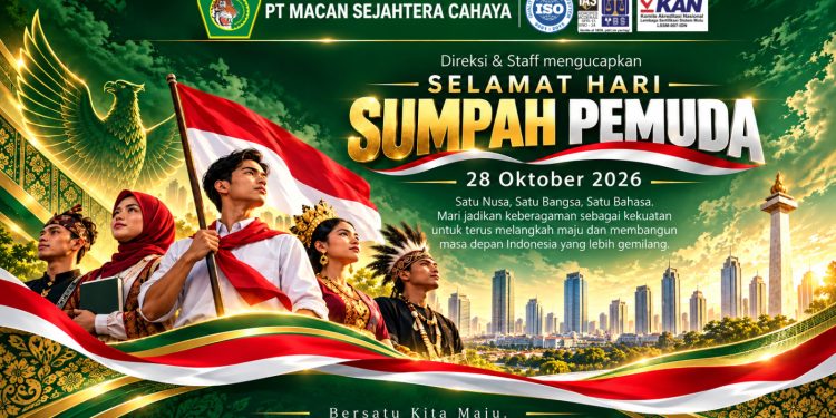 PT Macan Sejahtera Cahaya Ucapkan Selamat Hari Sumpah Pemuda 2026
