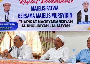Jelang Haul ke-8 Buya Syekh Salman Daim, Majelis Fatwa dan Mursyidin TNAJ Matangkan Persiapan
