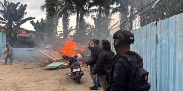 Brimob dan Ditresnarkoba Polda Sumut Gerebek Lokasi Diduga Sarang Narkoba di Sei Mencirim