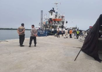 Kapal Tanker MT Global 168 Diamankan di Belawan, Diduga Angkut 2 hingga 3 Ton Sabu