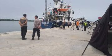 Kapal Tanker MT Global 168 Diamankan di Belawan, Diduga Angkut 2 hingga 3 Ton Sabu