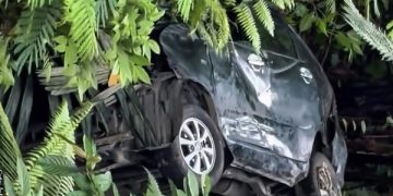 Mobil Masuk Jurang di Sibolangit, Tiga Penumpang Selamat