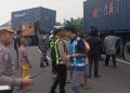 Empat Truk Terlibat Tabrakan Beruntun di Tol Belmera Medan, Satu Orang Luka