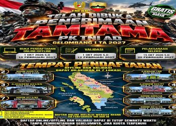 Penerimaan Bintara TNI AD Gelombang I TA 2027 Dibuka, Cek Jadwal dan Lokasi Pendaftaran